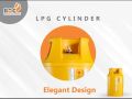 Fiber LPG Gas Cylinder 10 kg Burhan Gas Multi Colour. 