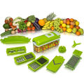12 PCS Nicer Dicer Cutter Vegetable Chopper Vegetable Cutter Machine Speedy Salad Salad Slicer Cutter Vegetable Salad Cutter Fruit Peeler  Graters Peelers Slicers Kitchen Gadget. 