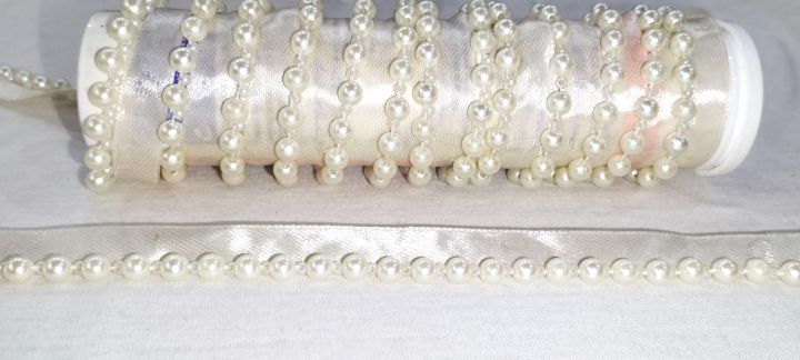 1%20Yard/Gaz/Bulk%20Off%20White%20Pearl%20Lace%20for%20girls%20and%20women/dresses%20lace%20/trending%20lace/fashion%20lace%20-%20Image%202