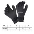 SMGSLIB Mother 5MM 3MM Men Wetsuit Winter Gloves Scuba Snorkeling Paddling Surfing Kayaking Canoeing Spearfishing Mittens Diving Equipment. 