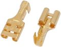 20 pcs 6 mm Electrical (Lex pin) Wire Cable Thimble Lugs Crimp Terminal Female Spade Thimble for Automobiles, Bike, Speaker, RO Water Purifier, Appliances, AC Wire Connector. 