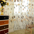 Sheer Curtain Washable Breathable Transparent Door Drape. 