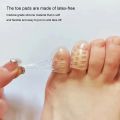 1-10Pairs Toe Separator Breathable Silicon Toe Caps Toenails Protection Elasticity Anti-Friction Sweatproof for Foot Protectors. 