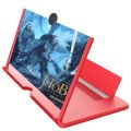 Mobile Phone Screen Magnifier 10 Inch 3D Display with Eyes Protection for All Smartphones, Adjustable Stand, ABS Acrylic Material. 