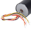 Gear Motor Aluum DC Brushless Speed Reduction Electric Gearbox Motor 24V 1411RPM. 