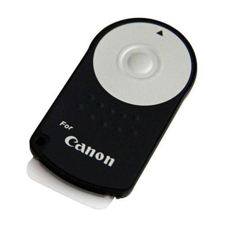 Shutter Remote RC-6 RC6 RC 6 For Canon DSLR 700D 750D 760D 800D 77D 550D 80D 6D 7D- Black
