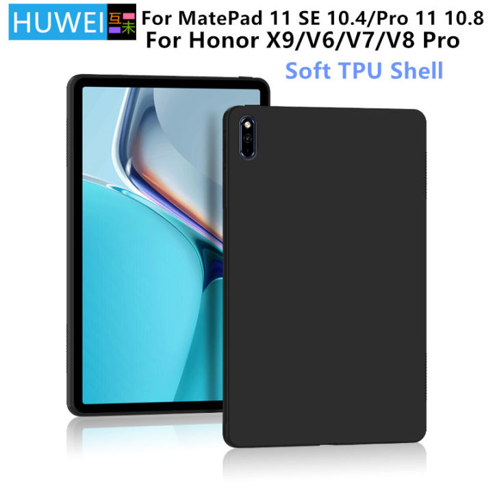 HUWEI Soft Case For Huawei MatePad 11.5 Air 11.5 TPU Silicone Cover For Matepad 11 SE 10.4 V8 Pro V7 Pro X8 Pro X9 Tablet Case