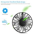 Goglor Hands-free Neck Band Hands-Free Hanging USB Rechargeable Dual Fan Mini Air Cooler Summer Portable,Headphone Design Wearable Neckband Fan Necklance Fan Cooler Fan. 