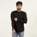 Ruku Garments Full Sleeves Kurti Style Plain Tshirt For Men. 