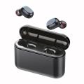 N23 TWS Bluetooth earphone fingerprint curved side cover smart touch control waterproof dual earbuds bass 3D stereo HiFi music wireless earbuds with mic. 