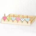 Hanging Photo Clips Adorable Lovely Photo Hanging Wood Clips. 