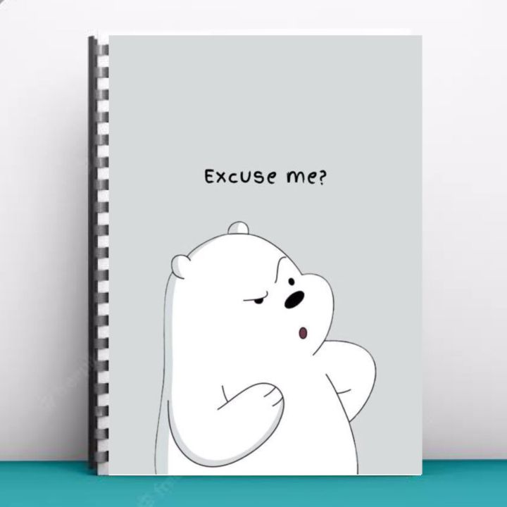WE BARE BEARS A4 (1120) NOTEBOOK | Daraz.pk