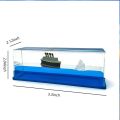 Titanic Cruise Iceberg Fluid Liquid Wave Toys Floating Toy Sculpture Stress Management Calm Relaxing Home Decor. 