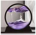 3D Moving SandScapes Lamp with Box and Refilling Infection Random Colour | 3D Moving Sand Art Lamp, Sand Lamp, Flowing Sand Painting - Sandscape Painting - Sand Clock - Moving Sand Art - Hourglass Sand Timer. 