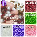 300 PCS TWO TONE SHADE CRYSTAL DIAMOND CUTS BEAD IN 13 DIFFERENT FINEST COLOURS, SIZE 8MM, CUBE SHAPE FOR CRAFT PROJECT DIY SEWING CRAFT SUPPLIES. TWO TONE SHADE CRYSTAL DIAMOND CUTS BEADS.. 