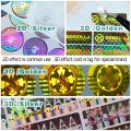 3000 pcs 1.5cm 2D security seal sticker, Custom warranty sticker, Mobile phone sticker, One time Use Hologram Disposable sticker. 
