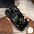 Fashion Cool Devil Style Black Cat Graffiti Phone Cover Angel Eyes Case for Infinix Smart 7 Hot 30i 30 Play Note 30 VIP 12 G96 Tecno Spark 10 10C Go 2023 2024 Camon 20 Pro Trend Brand Soft Cover. 
