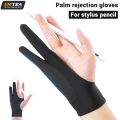 EMTRA Palm Rejection Gloves Two Finger Anti-fouling For Universal Pen Xiaomi Samsung Tablet Pad Stylus For iPad Android Tablet. 