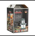 New Silver crest Stainless Steel Electric Meat And Vegetable Grinder Chopper 5L – Powerful 5 Speeds,100% Chopper motor/ Compact Size – German Design |1000W -OverHeat Protection thermal Switch |2 x6 Blades (SILVER ). 