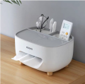 【FUN LIVE】 [GFS] Ecoco Toilet Paper Holder Waterproof Tissue Box Wall-Mounted Paper-Towel Dispenser For Bathroom Home Storage Rack Tissue Holder. 