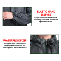 Rain Suit for Men / Waterproof Raincoat with Pants Parachute Fabric FOG SUIT Moisture proof rainwear, Lightweight 2 Pieces Hooded Coat and Trouser, fully Protector for Outdoor Activities. 