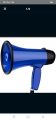 Portable Megaphone 20 Watt Power Megaphone Speaker Bullhorn Voice And Siren/Alarm Modes Loudspeaker megaPhone-Adjustable Volume-Lightweight Bull Horn for Cheerleading. 