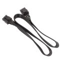 CPU 8 Pin Male to CPU 8 Pin (4+4 Pin) Male EPS-12V Motherboard Adapter Cable for Corsair Modular Supply 60cm. 