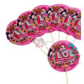 Lol Surprise Cupcake Toppers - 2.5 Inch - Lol Surprise Themed Party - Pink - Girls - Pack Of 10. 