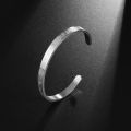 Ayatul Kursi Cuff Bangles for Women Gold Color Stainless Steel Arabic Bracelet Messager Islam Muslim Men Jewelry Gift. 