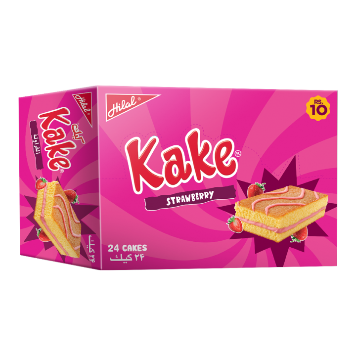 Kake Strawberry (24 Packs)