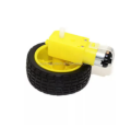 Yellow Gear Motor Plus Yellow Wheel.. 