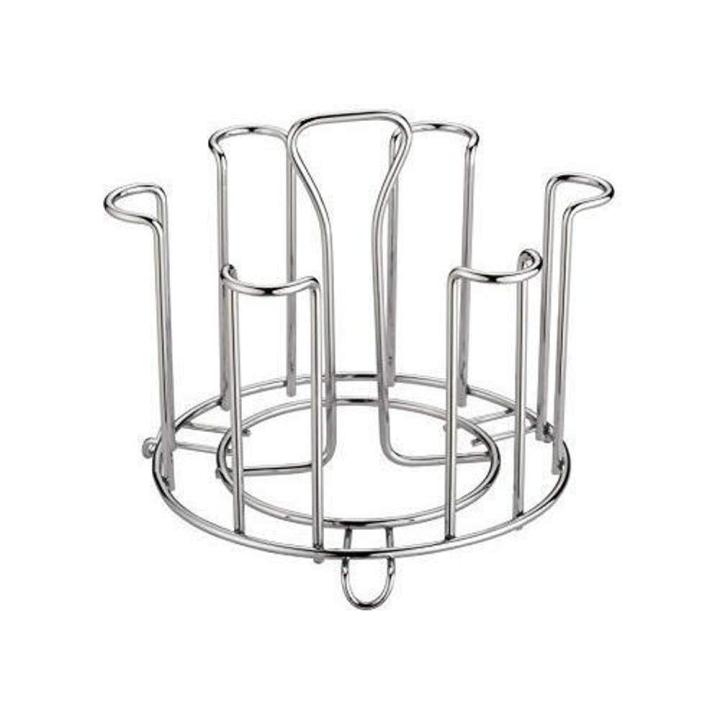 Decorative%20Stainless%20Steel%20Glass%20Holder%20for%20Kitchen%20Dining%20Table%20(6%20Glass%20Stand)%20-%20Image%203