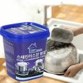 Oven&Cookware Korean Cleaner Stainless Steel Cleaning Paste Multi-Purpose Cleaner&Polish Cleaning Gel for Removing Rust 500 gram weight. 