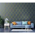 Moroccan Line Pattern Stencil for Painting on Wood, Canvas, Paper, Fabric, Floor, Wall. ID 520. 