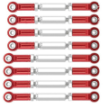 1 Set Replacement Accessories Fit for 1/12 MN128 Remote Control Car Parts & Accessories Metal Upgrade Modification Adjustable Chassis Linkage. 