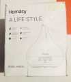 Homasy 330ml Essential Oil Diffuser, 256 Sóothing Light Colors Whisper-Quiet Operation Oil Diffuser with Sleep Mode Design, Waterless Auto-off and BPA-free Aromatherapy Diffuser for Office, Home, Yoga. 