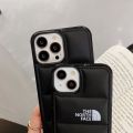 NEW THE NORTH FACE Down jacket phone Case for IPhone 13 12 11 pro max 7 8Plus XR X XS Anti falling mobile phone case Couple Soft case. 