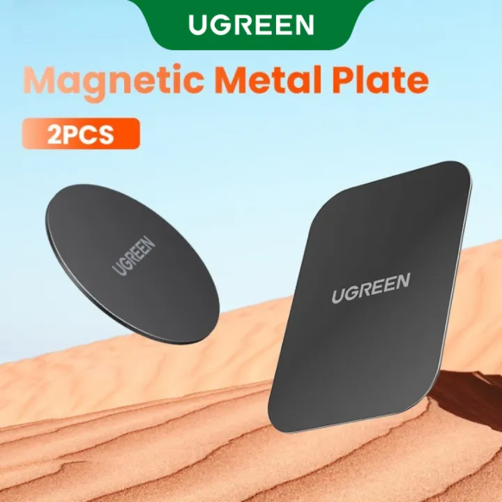 UGREEN Car Phone Holder Metal Plate Disk For Magnetic Car Phone Holder iRon Sheet For Magnet Mobile Phone Holder Car Stand Mount