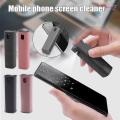 FL Portable Screen Dust Removal Tool Screen Cleaner Mobile Phone Screen Cleaner Pink/Gray. 
