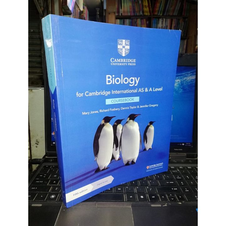 Cambridge International AS & A Level Biology Coursebook 5th Edition by Mary Jones, Richard Fosbery, Dennis Taylor, Jennifer Gregory