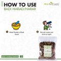Badi Harad/Harar - Kabuli Harad - Terminalia Chebula (100 Grams). 