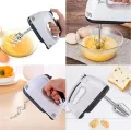 Electric Egg Beater Machine Hand Mixer Handheld Cake Egg Beater Cream Blender Cake  Baking Tool. 