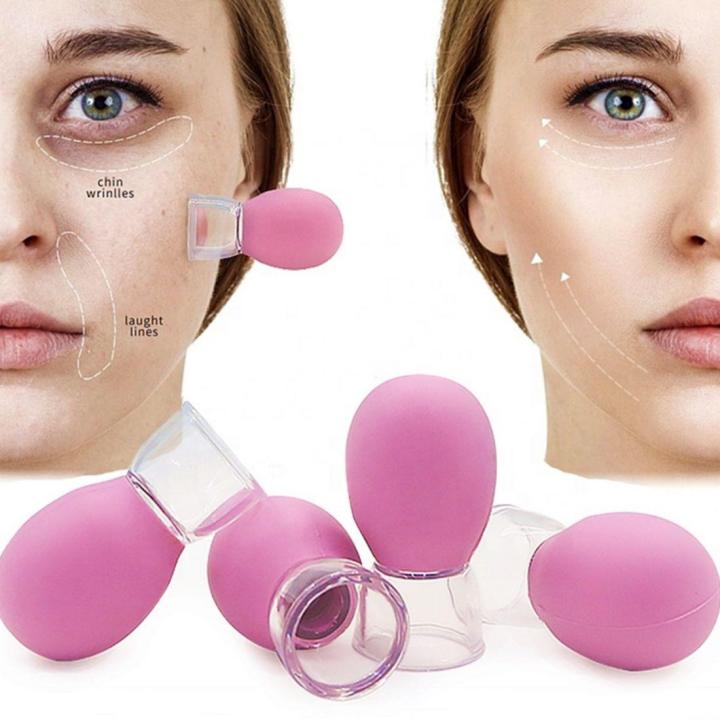 Silicone cupping massage cup for body fage neck eye massage vacuum tank facial treatment anti-aging beauty tool anti-aging