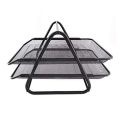 Heavy Duty Metal 2 Tier story Desktop Document Letter Tray / Office 2 Tier Heavy Duty Metal Desktop Letter Tray / File Organizer Sorter Desk Document Organizer /  Shelf Tray Magazine Holder Paper. 