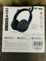 KT-M16 HD+ SOUND Cat Ear Headphone STN 28 Bluetooth 5.0 Stereo Headset Audio Device Noise Canceling and Microphone Support TF Card Dual Connection with RGB Flashing Light. 