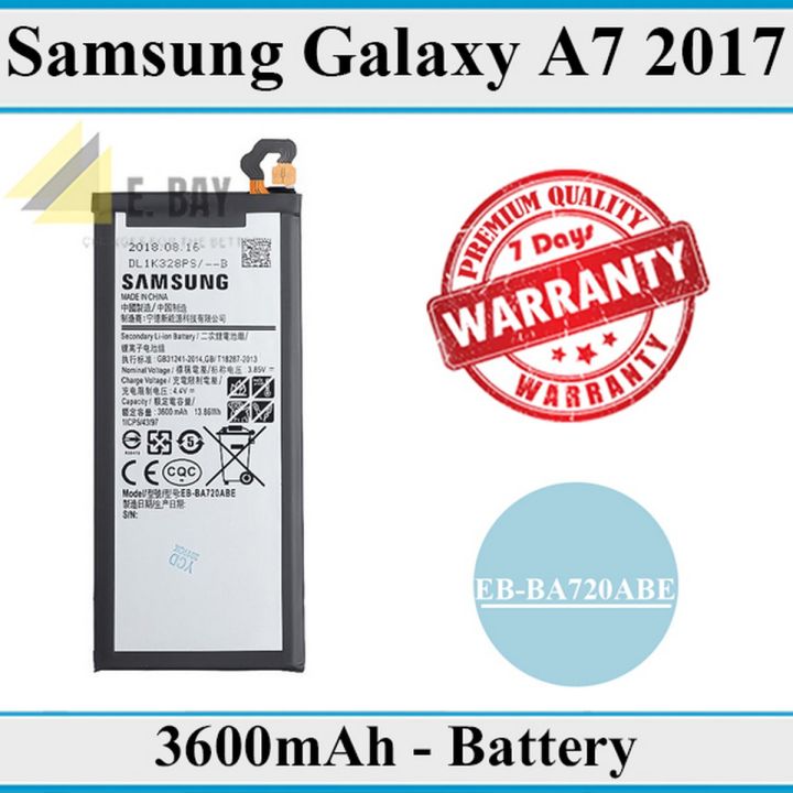 Samsung Galaxy A7 2017 Battery EB-BA720ABE Replacement Premium Quality 3600mAh For Samsung Galaxy A7 2017