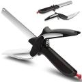 Clever Cutter - 2 in 1 Superior Quality Kitchen Knife with Spring Action - Clever Cutter. 