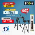iCON i7810 Professional Overhead Tripod Plus Monopod Multipurpose For Mobiles, Mirrorless Cameras, DSLR etc. 