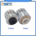 1Set Titan Extruder Groove Mount Bowden Adaptor - 1.75mm/3mm Filament (4mm/6mm OD Tubing) For  Parts. 