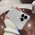 Luxury Plating Transparent Hard Case For iPhone 14 Pro Max Silicone purple Cover funda Deep Purple Phone Case for iPhone 14 Pro Max Cases  With Camera Lens Full Protection Crystal Clear Soft Slim Capa (Deep Purple/Transparent). 